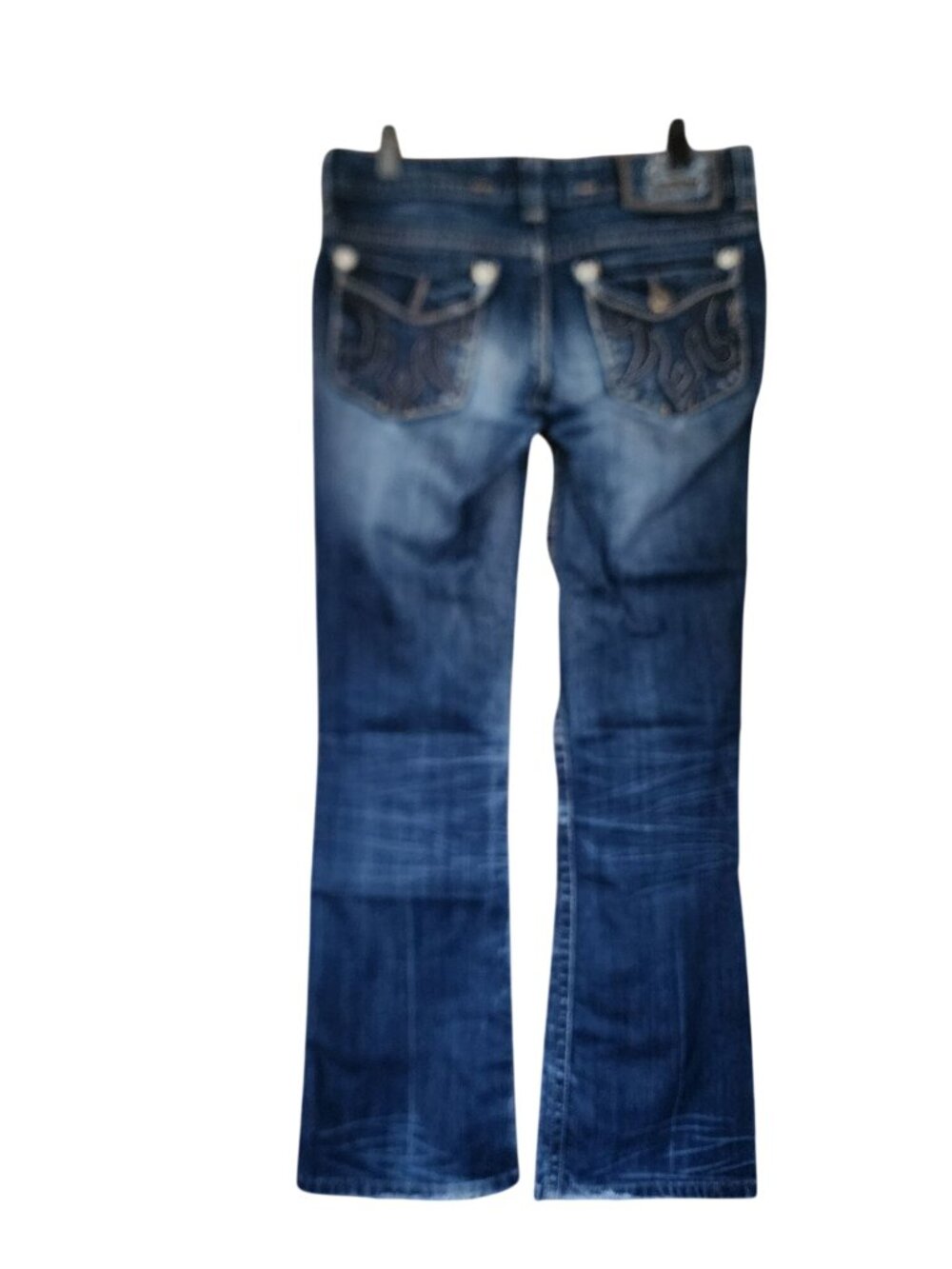 MEK Denim Frankfurt Boot Cut Denim Jeans Womens Size 27 x 32 - Picture 2 of 7